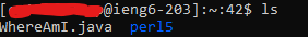 ls After scp