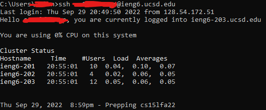 ssh After ssh Key
