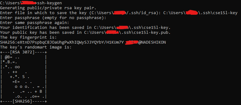 ssh Keygen Command